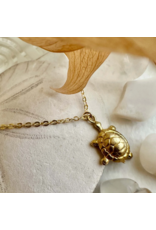PIKA & BEAR I LIKE TURTLES CHARM NECKLACE
