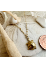 PIKA & BEAR I LIKE TURTLES CHARM NECKLACE