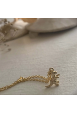 PIKA & BEAR SCOTTY TINY T-REX DINOSAUR NECKLACE