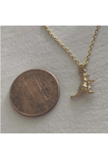 PIKA & BEAR SCOTTY TINY T-REX DINOSAUR NECKLACE