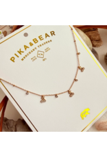 PIKA & BEAR CHERRY BOMB CHARM NECKLACE