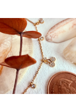 PIKA & BEAR CHERRY BOMB CHARM NECKLACE