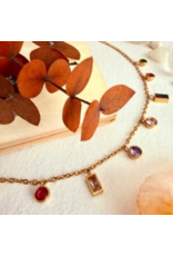 PIKA & BEAR CHARLEMAGNE CHARM NECKLACE - GOLD