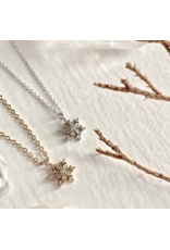PIKA & BEAR NORQUAY SNOWFLAKE CHARM NECKLACE