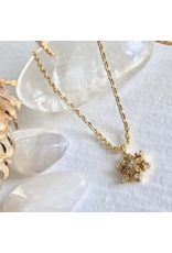 PIKA & BEAR NORQUAY SNOWFLAKE CHARM NECKLACE