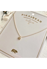 PIKA & BEAR NORQUAY SNOWFLAKE CHARM NECKLACE