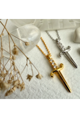 PIKA & BEAR BRUTE DAGGER CHARM NECKLACE