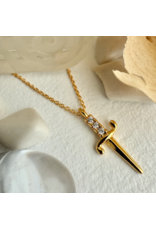 PIKA & BEAR BRUTE DAGGER CHARM NECKLACE