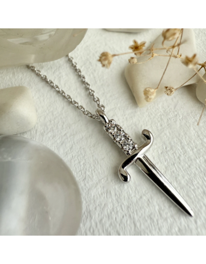 PIKA & BEAR BRUTE DAGGER CHARM NECKLACE
