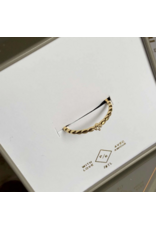 PIKA & BEAR GLEIPNIR GOLD TWIST RING