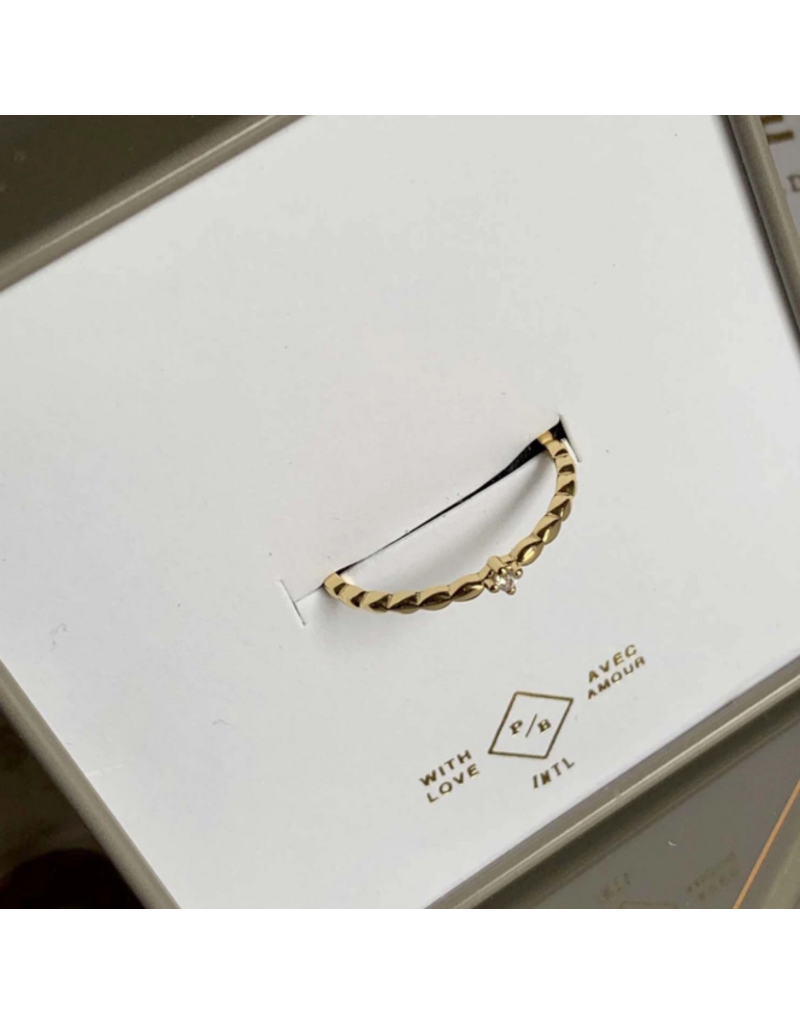 PIKA & BEAR GLEIPNIR GOLD TWIST RING