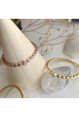 PIKA & BEAR GLEIPNIR GOLD TWIST RING