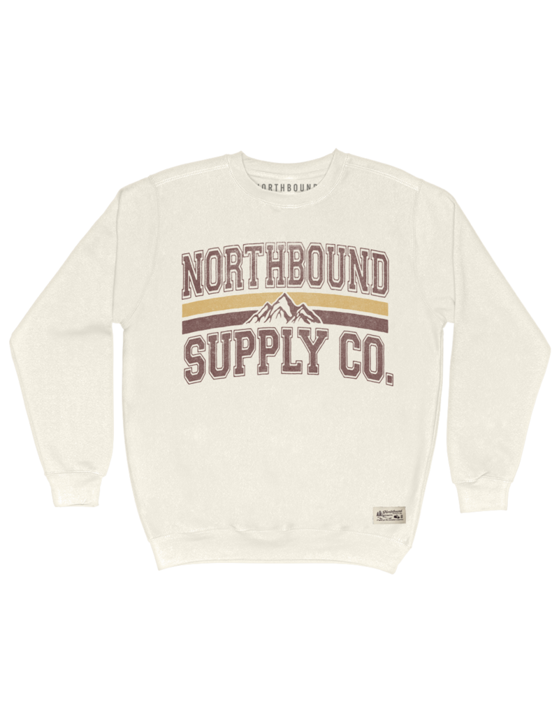 NORTHBOUND SUPPLY NORTHBOUND STRIPES CREWNECK SWEATSHIRT