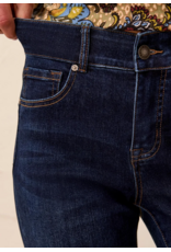 TRIBAL SOPHIA CURVY STRAIGHT LEG JEANS - DEEP OCEAN