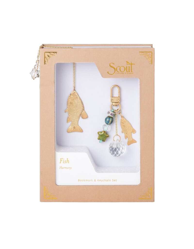 SCOUT BOOKMARK & KEYCHAIN SET