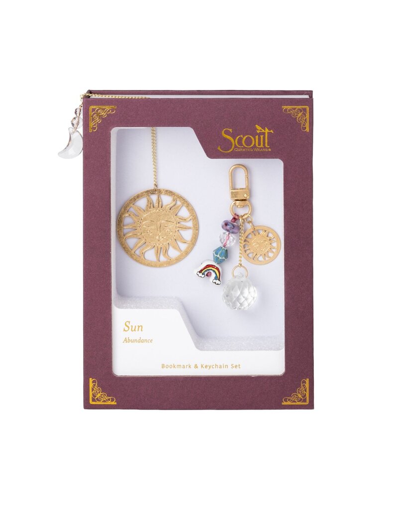 SCOUT BOOKMARK & KEYCHAIN SET