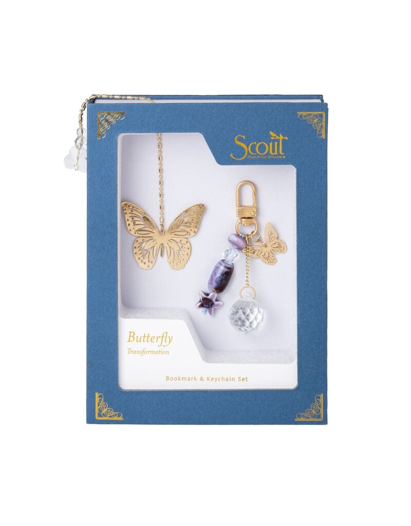 SCOUT BOOKMARK & KEYCHAIN SET