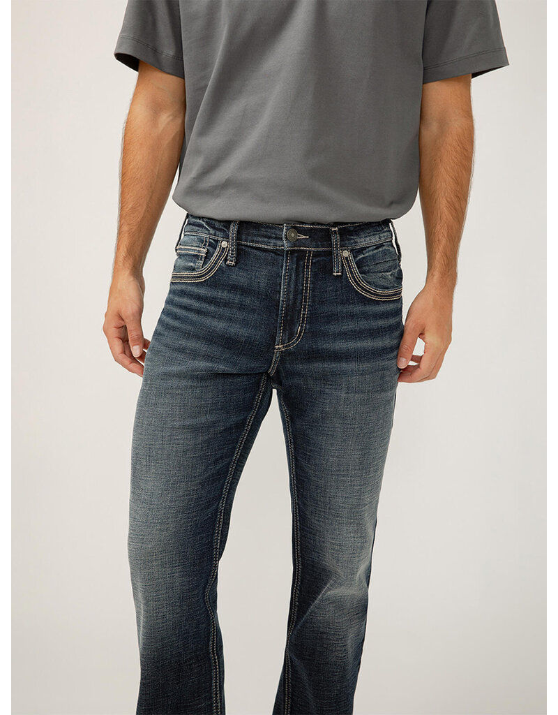 SILVER JEANS JACE JEAN - DARK INDIGO - 34 LEG