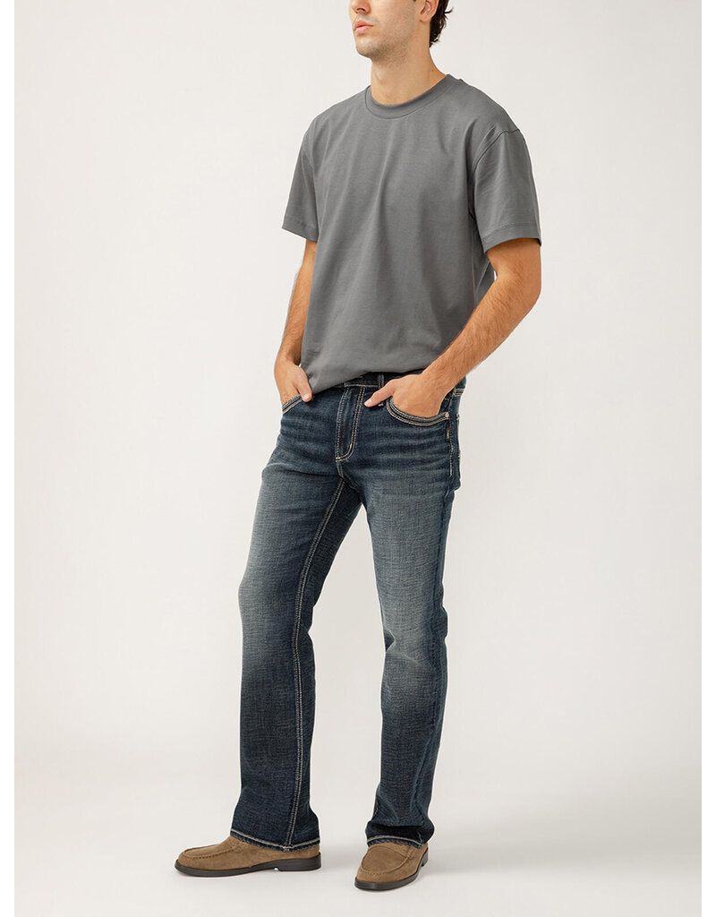 SILVER JEANS JACE JEAN - DARK INDIGO - 34 LEG