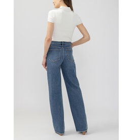 SILVER JEANS V FRONT WIDE LEG - ROOTED - 33 LEG