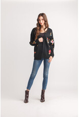 EMBROIDERED FLORAL CARDIGAN