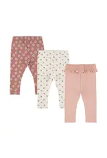 DIRKJE 3PC LEGGINGS - PINKS & FLORALS