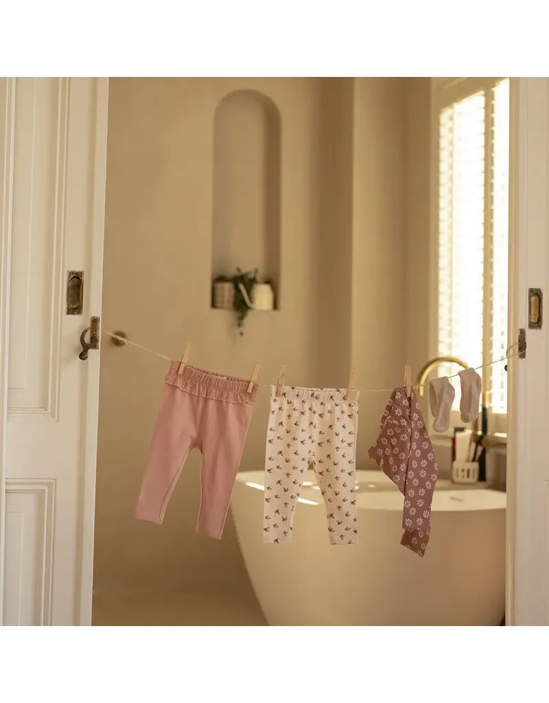 DIRKJE 3PC LEGGINGS - PINKS & FLORALS