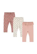 DIRKJE 3PC LEGGINGS - PINKS & FLORALS