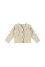 DIRKJE KNIT CARDIGAN W/ HEARTS