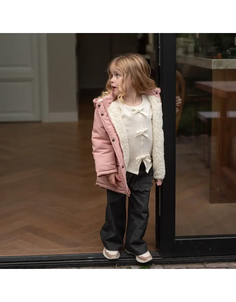 DIRKJE L/S TOP W/ BOW DETAIL