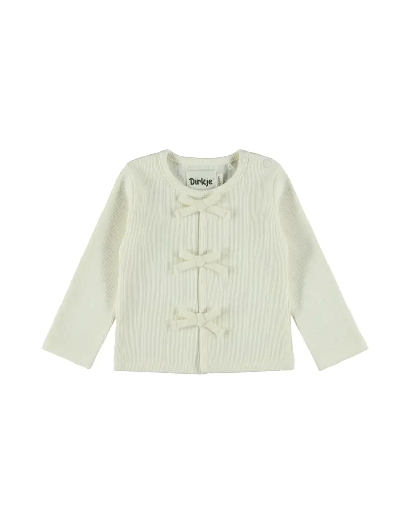 DIRKJE L/S TOP W/ BOW DETAIL