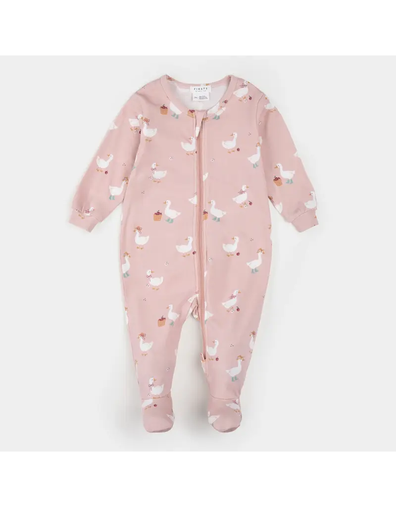 PETIT LEM LUNAKNIT SLEEPER - DRESS UP DUCK
