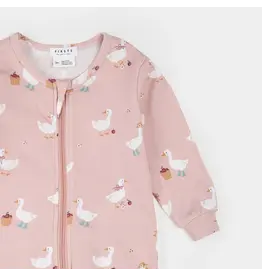 PETIT LEM LUNAKNIT SLEEPER - DRESS UP DUCK
