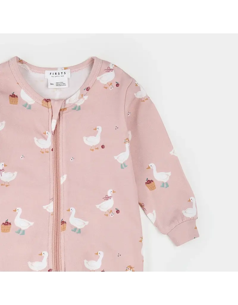 PETIT LEM LUNAKNIT SLEEPER - DRESS UP DUCK