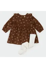 PETIT LEM 2PC HORSESHOE DRESS & LEGGINGS
