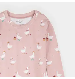 PETIT LEM 2PC DRESS UP DUCK PAJAMA SET