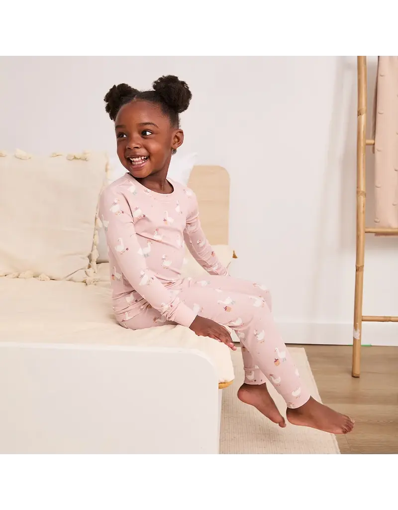 PETIT LEM 2PC DRESS UP DUCK PAJAMA SET