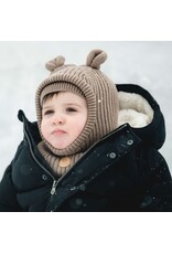 CALI KIDS KNIT BEAR BALACLAVA (9 - 24 MONTHS) (2605)