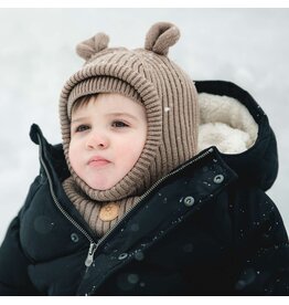 CALI KIDS KNIT BEAR BALACLAVA (9 - 24 MONTHS) (2605)