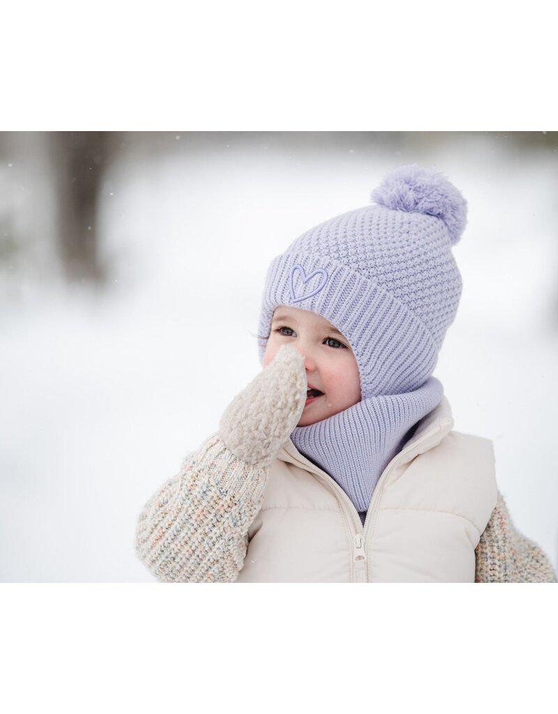 CALI KIDS KNIT EAR HUG HAT (9 - 24 MONTHS) (2608)