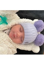 CALI KIDS POM POM BEANIE (0 - 9 MONTHS) (2209)