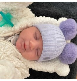 CALI KIDS POM POM BEANIE (0 - 9 MONTHS) (2209)