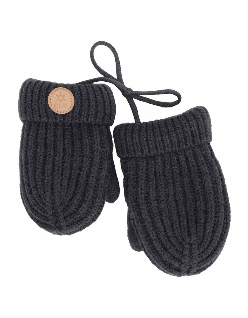 CALI KIDS KNIT MITTEN W. CORD  (0 - 9 MONTHS) (2650)