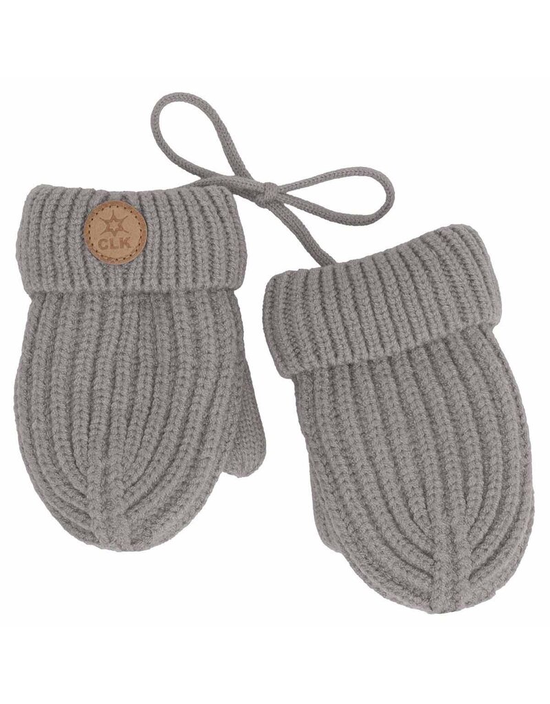 CALI KIDS KNIT MITTEN W. CORD  (0 - 9 MONTHS) (2650)
