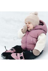 CALI KIDS KNIT 2 POM POM HAT (3 - 9 MONTH) (2600)