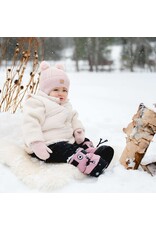 CALI KIDS KNIT 2 POM POM HAT (0 - 3 MONTH) (2600)