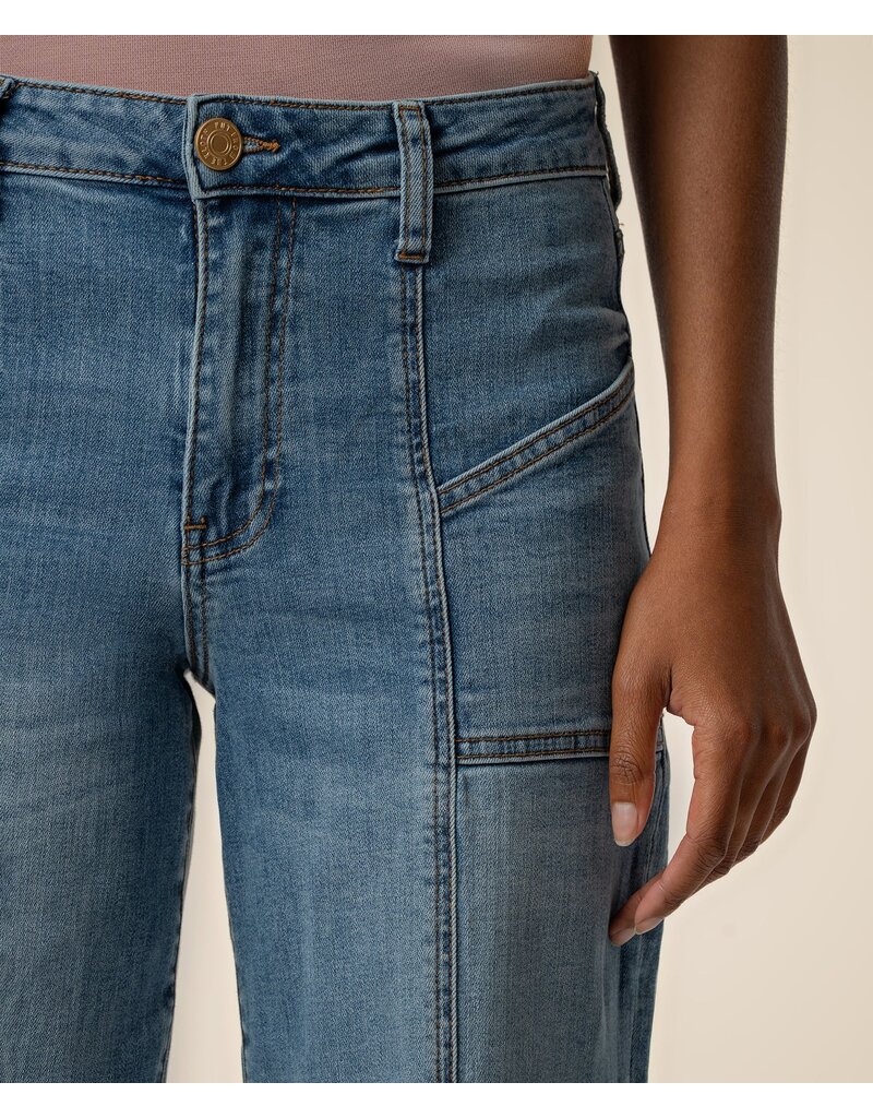 KUT JEAN - HIGH RISE - WIDE LEG - UTILIZE