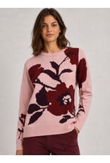FLORAL SWEATER - QUARTZ