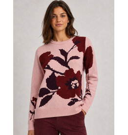 FLORAL SWEATER - QUARTZ