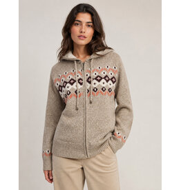 BONDED SWEATER- SAFARI